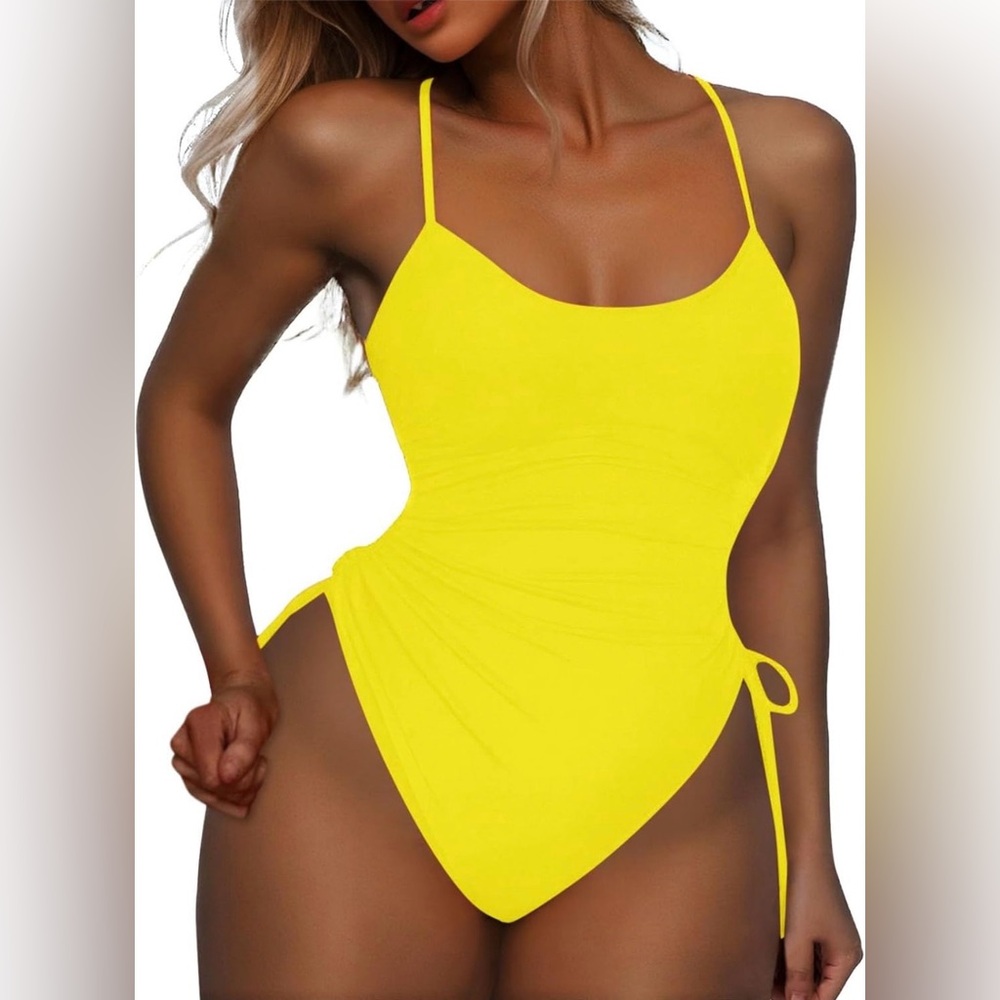 Jeurot - NWT - Vibrant Yellow One-Piece Swimsuit